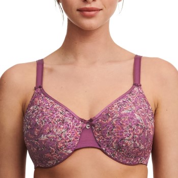 Chantelle Bh C Magnifique Underwired Bra Lilla mønster D 80 Dame