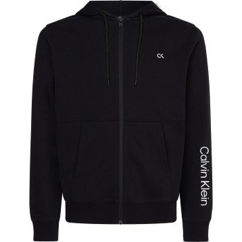 Calvin Klein Sport Essentials Zip Hoody Sort bomuld X-Large Herre