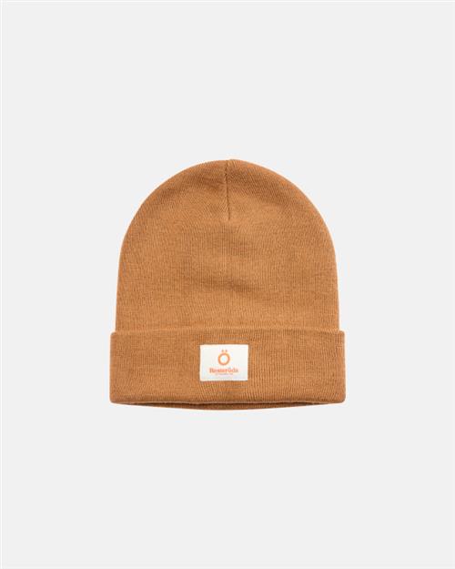 Beanie hue "chunky" | Recycled polyester | Sandfarvet