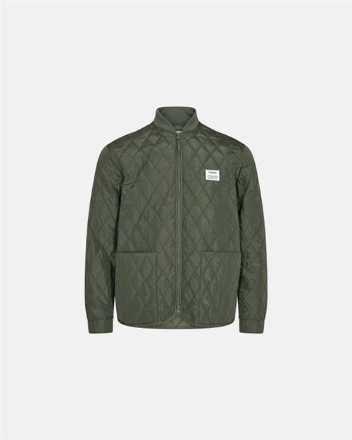 Jakke "quilted" | Recycled polyester | Grøn