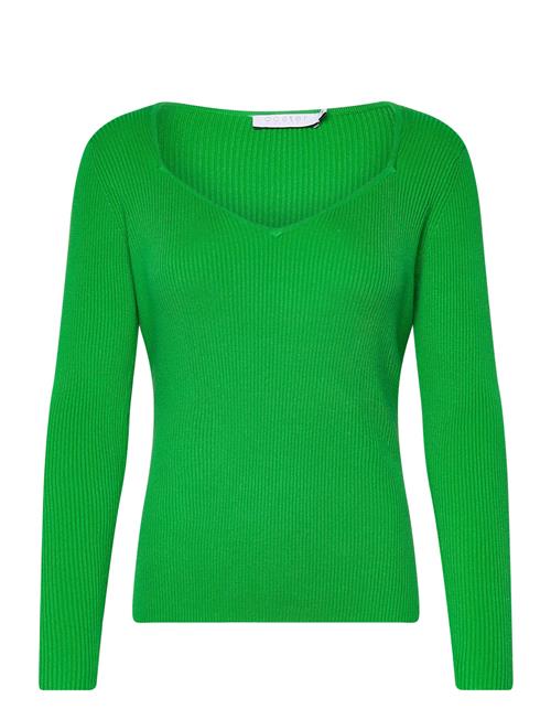 Coster Copenhagen Knit With Heart Shape Neck Coster Copenhagen Green