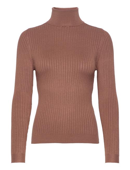 ONLY Onlkarol L/S Rollneck Pullover Knt Noos ONLY Brown