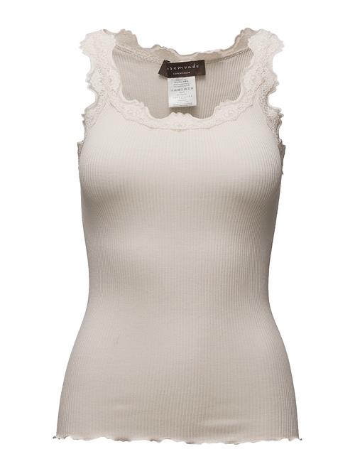 Rosemunde Rwbabette Sl U-Neck Long Lace Top Rosemunde Cream