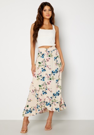 Object Collectors Item Paree HW Maxi Skirt Sandshell AOP: Flowe 34