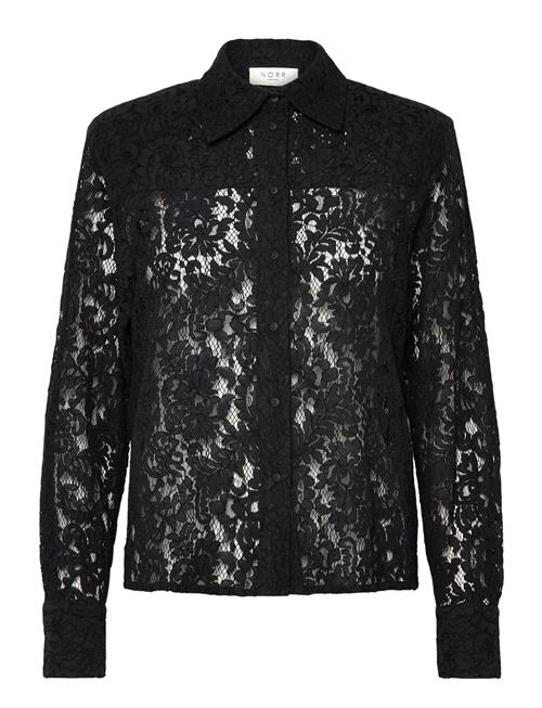 NORR Sylvina Lace Shirt NORR Black