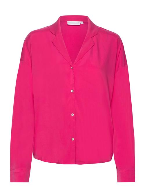 Coster Copenhagen Shirt In Cupro Coster Copenhagen Pink