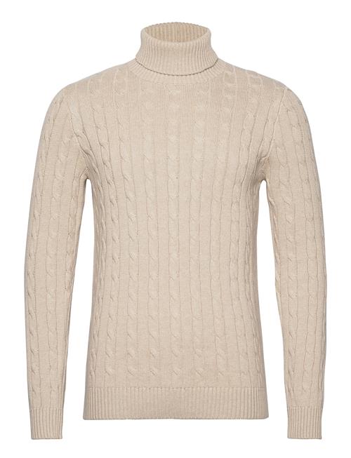 Se Selected Homme Slhryan Structure Roll Neck Selected Homme Beige ved Booztlet