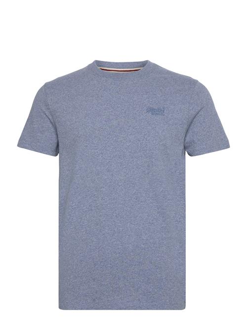 Essential Logo Emb Tee Superdry Blue