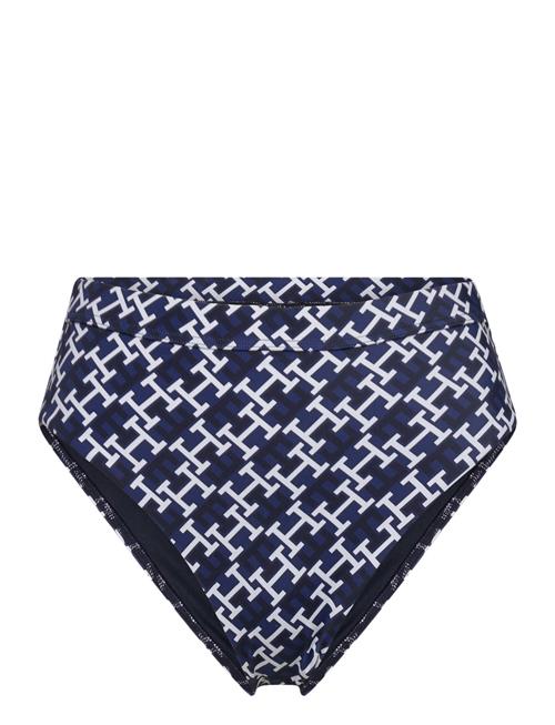 Tommy Hilfiger High Waist Cheeky Bikini Print Tommy Hilfiger Blue