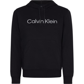 Calvin Klein Sport Essentials PW Pullover Hoody Sort bomuld Medium Dame