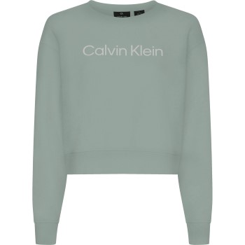 Calvin Klein Sport Essentials PW Pullover Sweater Blå bomuld Large Dame