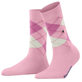 Burlington Strømper Covent Garden Mercerised Cotton Sock Rosa Str 36/41 Dame