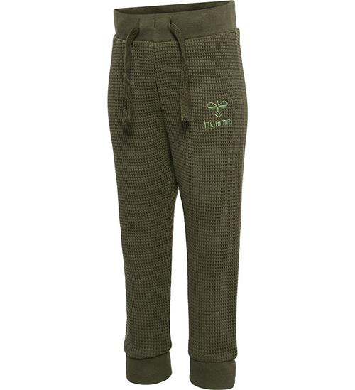 Se Hummel Hummel Bukser - hmlCosy - Olive Night ved KidsWorld