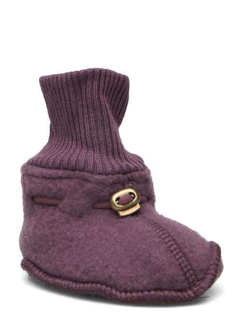 mikk-line Wool Footies Mikk-line Purple