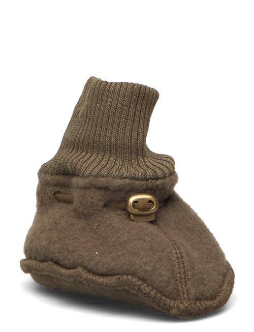 mikk-line Wool Footies Mikk-line Khaki