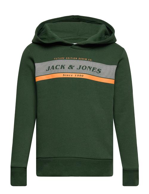 Jack & Jones Jjalex Sweat Hood Jnr Jack & J S Green