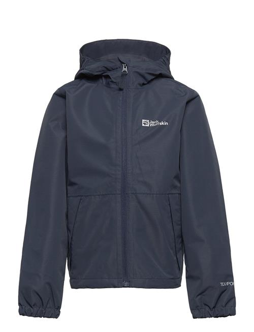 Se Jack Wolfskin Stormy Point Jacket K Jack Wolfskin Blue ved Booztlet