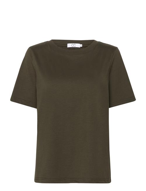 Se Coster Copenhagen Cc Heart Regular T-Shirt Coster Copenhagen Green ved Booztlet