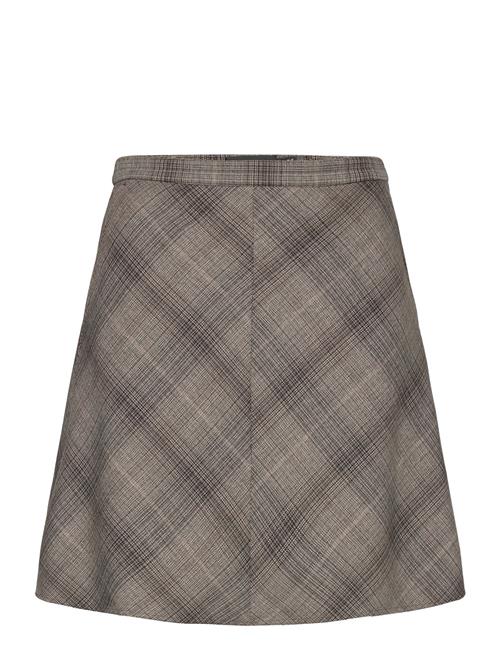 Slstorie Yara Skirt Soaked In Luxury Brown