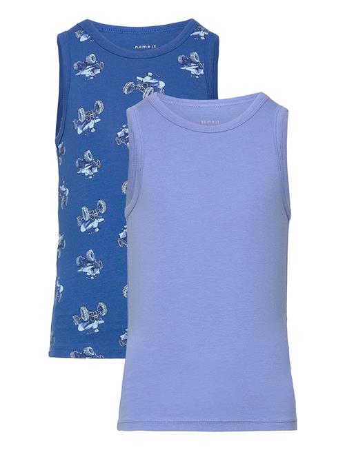 Nkmtank Top 2P Nautical Blue Atv Name It Patterned