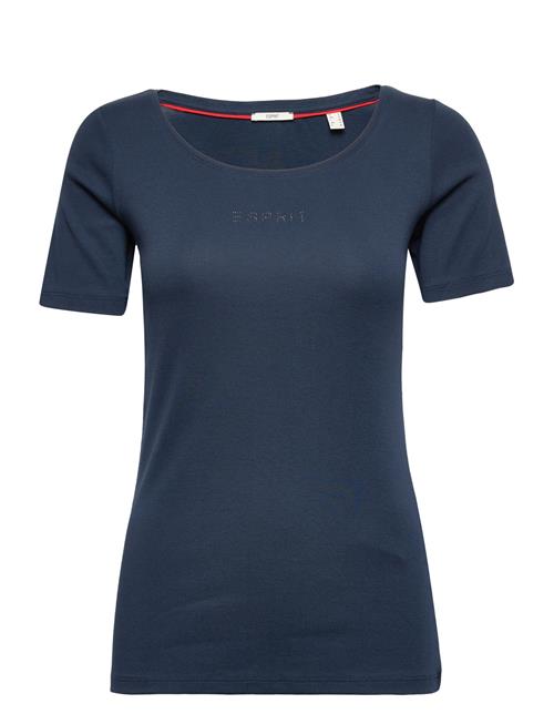 Se Esprit Casual T-Shirts Esprit Casual Navy ved Booztlet