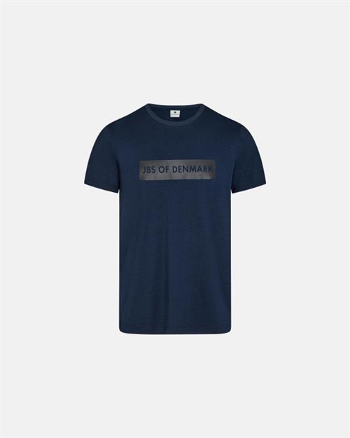 T-shirt  med logo | Bambusviskose | Navy