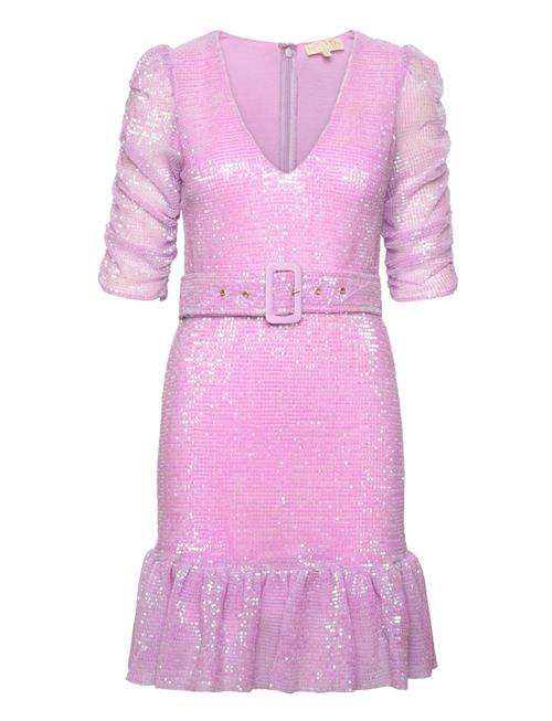 by Ti Mo Sequins Mini Dress By Ti Mo Pink