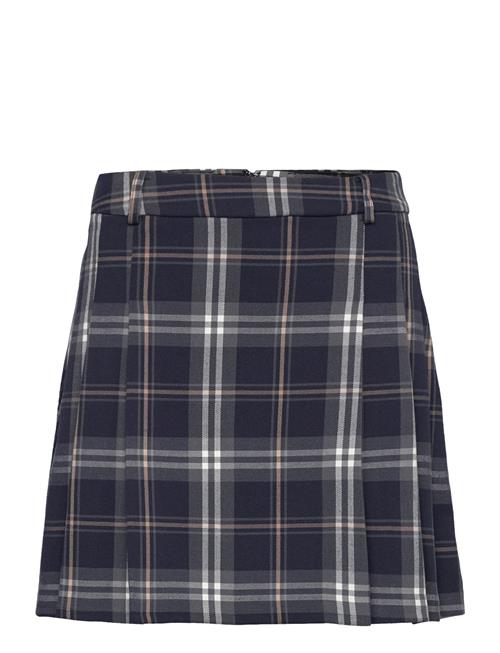 Mango Pleated Mini-Skirt Mango Navy