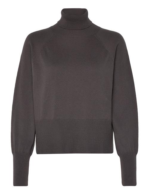 Se Esme Studios Esisa Rollneck Knit Esme Studios Grey ved Booztlet