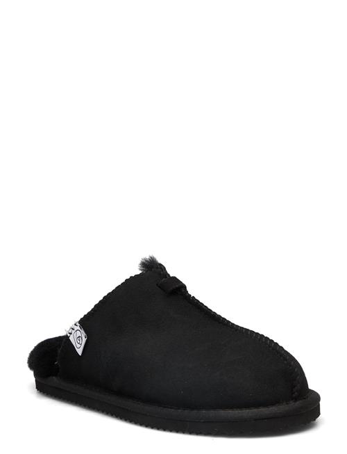 Se Rosemunde Shearling Slippers Rosemunde Black ved Booztlet