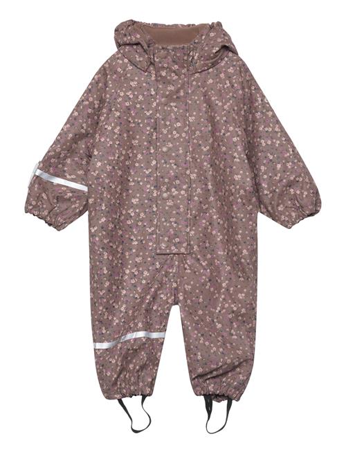 Se CeLaVi Rainwear Suit -Aop, W.fleece CeLaVi Pink ved Booztlet