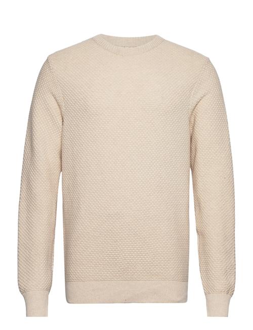 Se Clean Cut Copenhagen Oliver Recycled O-Neck Knit Clean Cut Copenhagen Cream ved Booztlet