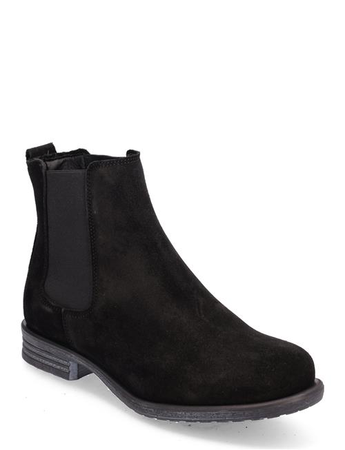 Biadanelle Chelsea Boot Suede Bianco Black