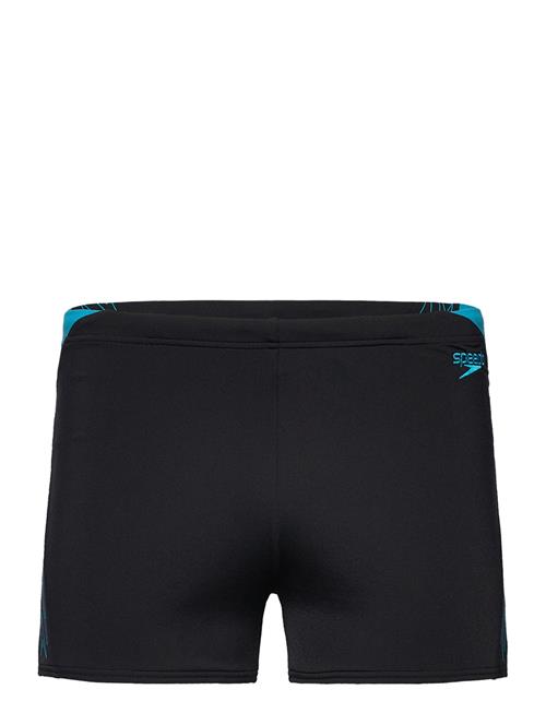 Speedo Mens Hyperboom Splice Aquashort Speedo Black