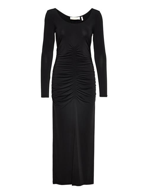 Melanie Midi Dress Notes Du Nord Black