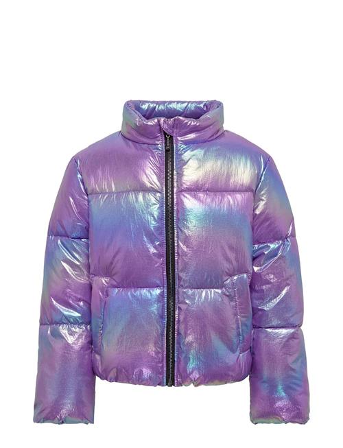 Kids Only Kogceline Metallic Short Puffer Otw Kids Only Purple