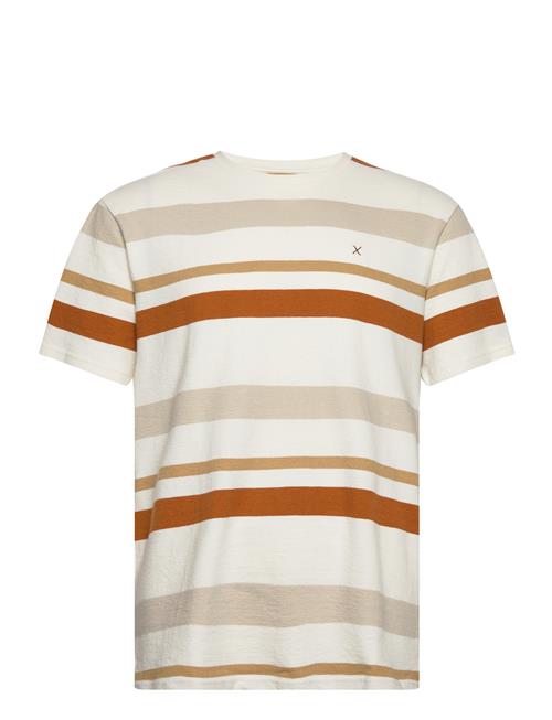 Calton Striped Tee Clean Cut Copenhagen Cream