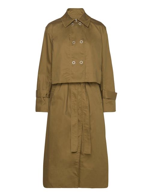 Fayette Two In Trench French Connection Khaki