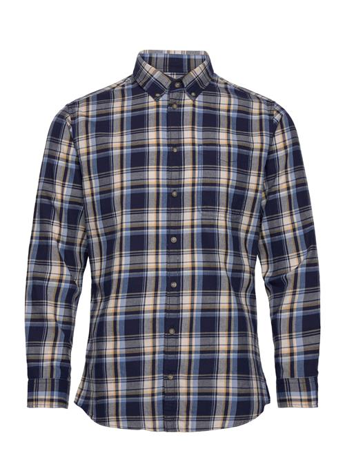 Selected Homme Slhslim-Dan Flannel Shirt Ls O Selected Homme Navy