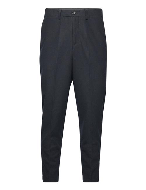 Selected Homme Slhslimtapedan Flannel Trouser O Selected Homme Navy