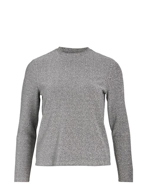 Vila Vimynte Modesty L/S Top/Ka Vila Silver