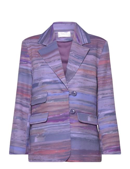 Se Hosbjerg Line Adele Blazer Hosbjerg Purple ved Booztlet