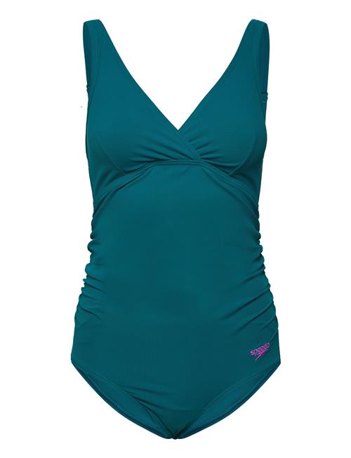 Speedo Womens V Neck Maternity U Back Speedo Green