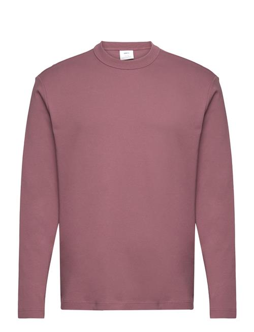 Mango 100 Cotton Long-Sleeved T-Shirt Mango Purple