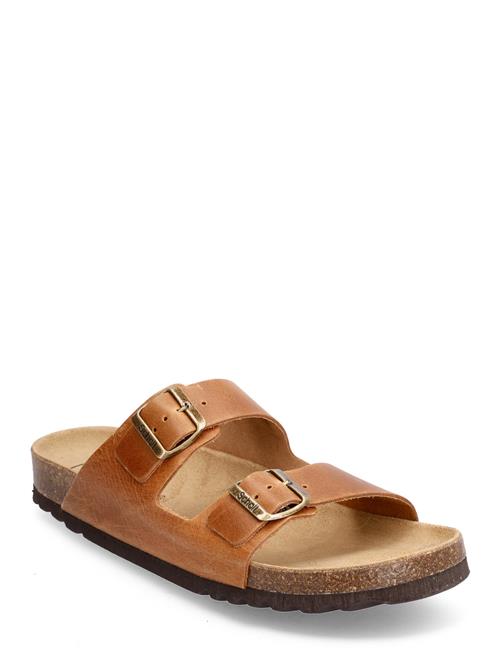 Se Scholl Sl Julien Leather Scholl Brown ved Booztlet