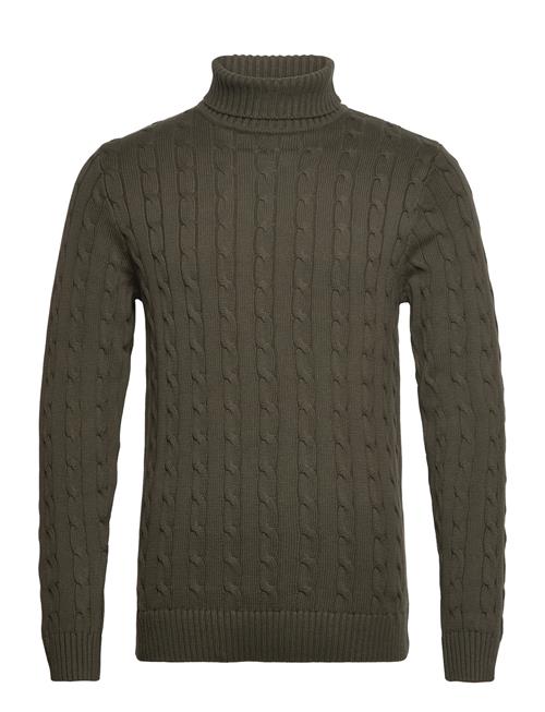 Selected Homme Slhryan Structure Roll Neck Selected Homme Khaki