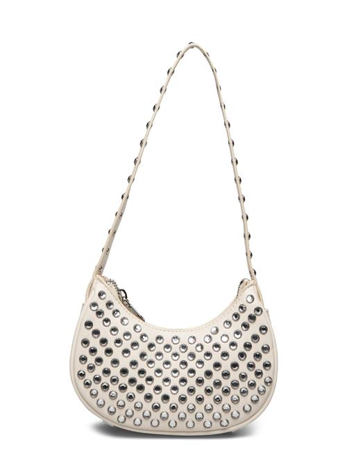 Mango Studded Shoulder Bag Mango White