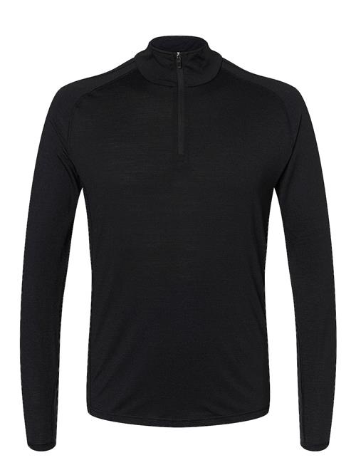 super.natural M Base 1/4 Zip 175 Super.natural Black