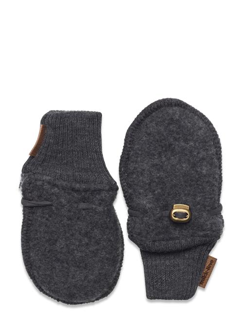 Wool Mittens Mikk-line Grey