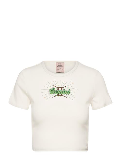 T-Shirt Ss Barbara Kristoffersen By Rosemunde Cream